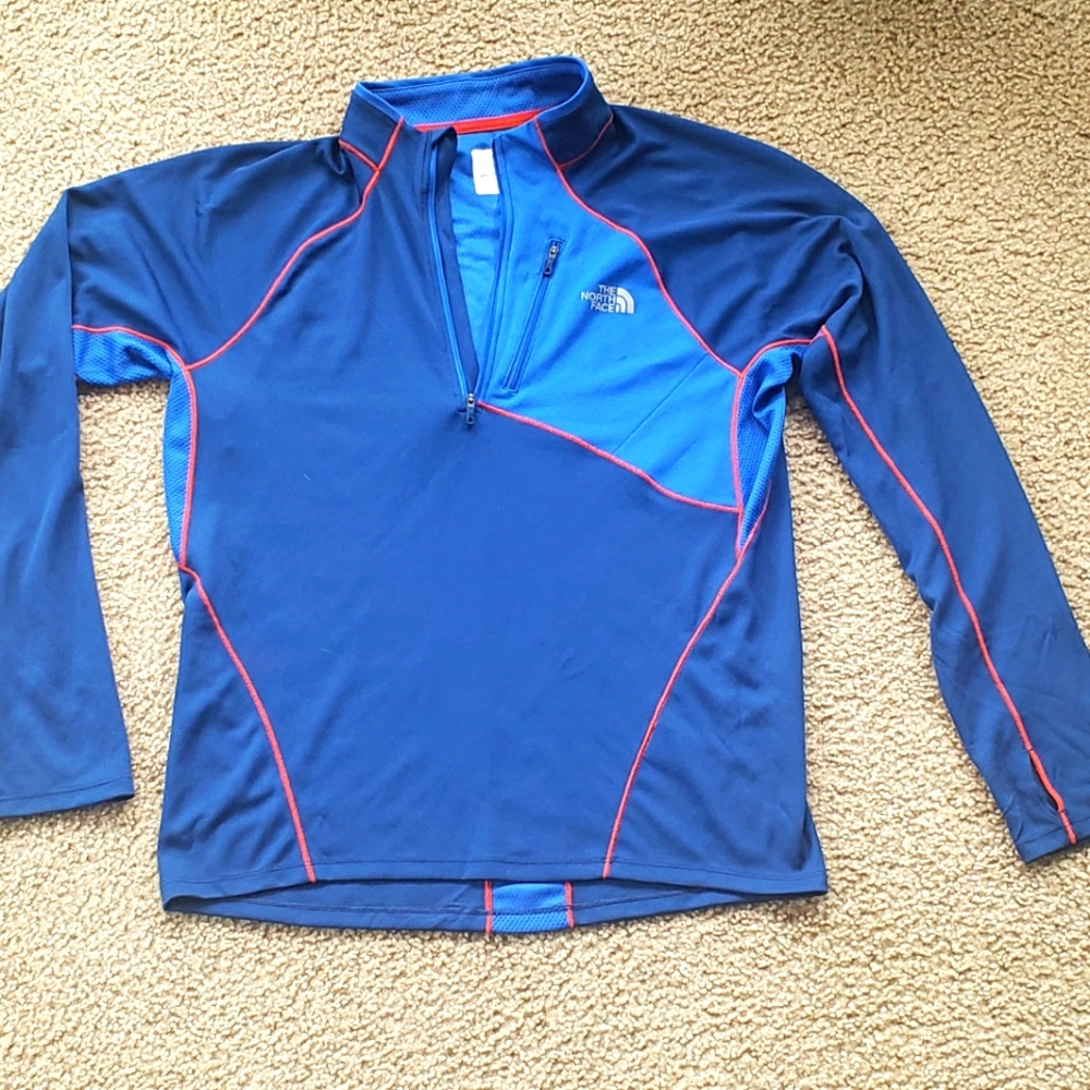 The North Face Mens Running Zip-up Shirt